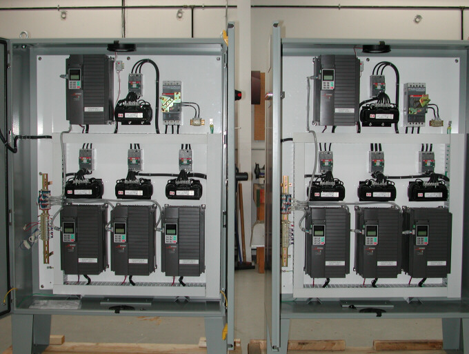 Control Panel for Conveyor Belt System